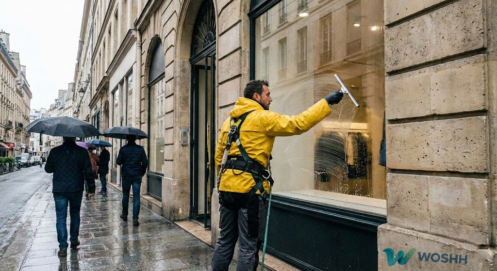 Nettoyage de Vitres Vitrines 2